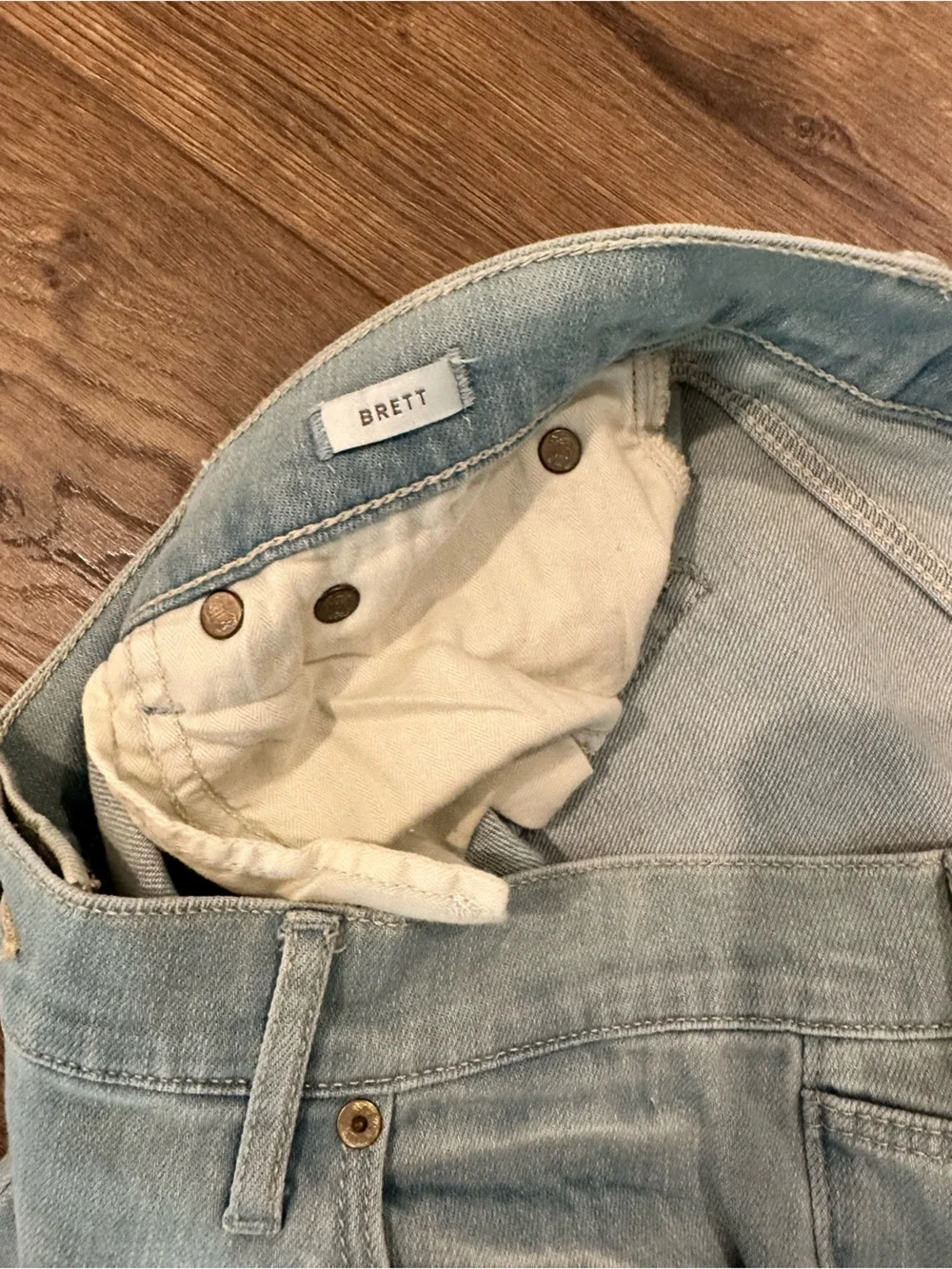 Abercrombie & Fitch Light Blue Brett Skinny Jeans